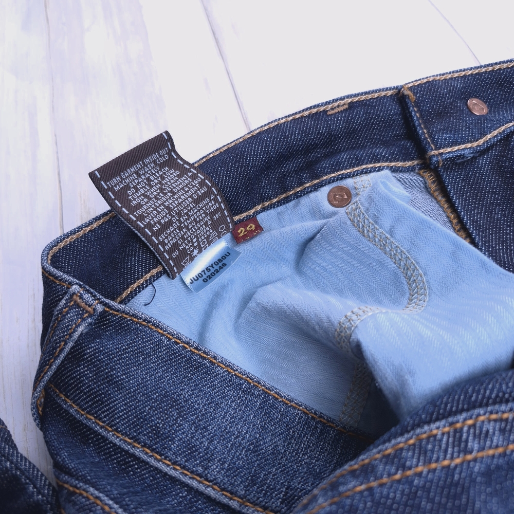 7 For All Mankind Women's Indigo Boot Cut Jeans - Picture 2 of 6